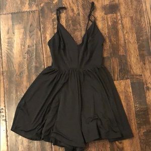BLACK URBAN OUTFITTERS ROMPER